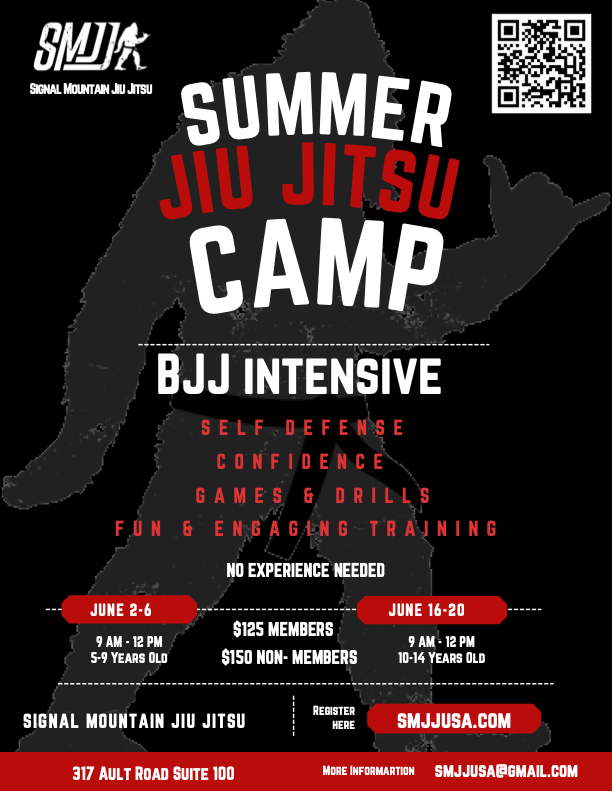 Signal Mountain Jiu Jitsu Camp Flyer